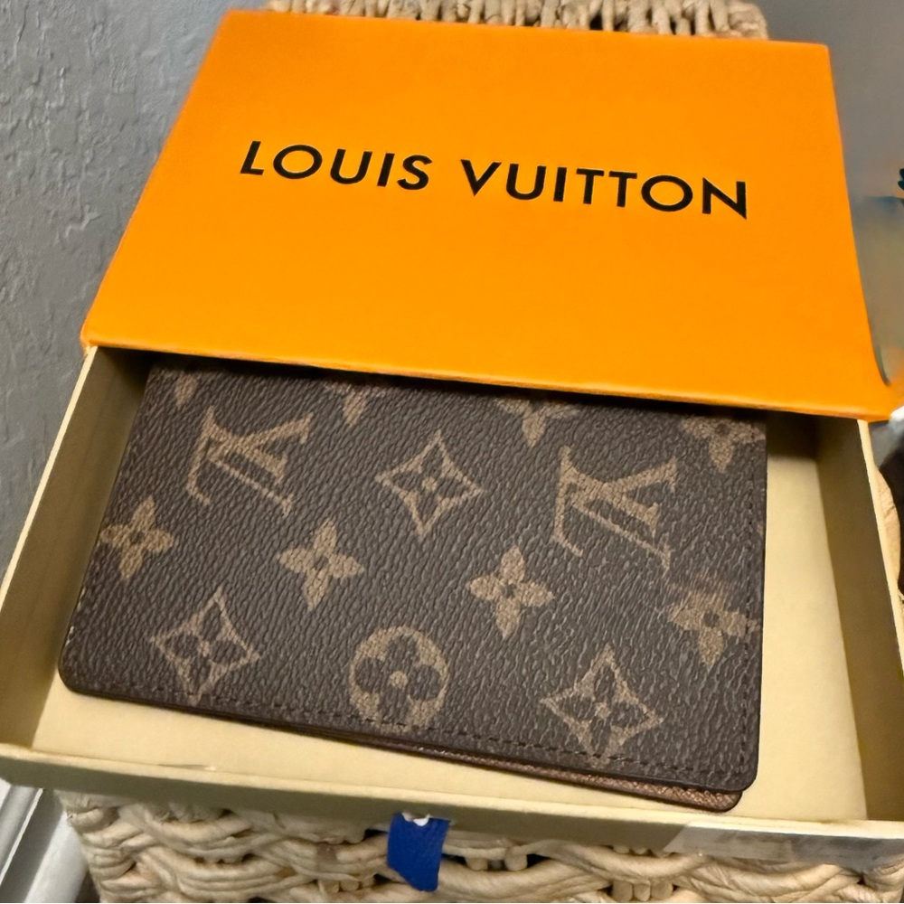 Louis Vuitton monogram passport cover